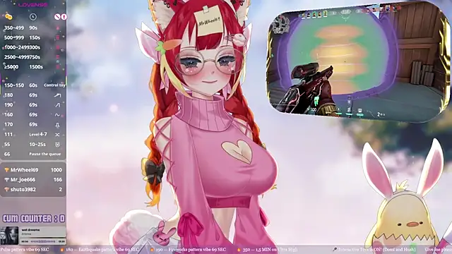 LewdFoxy_VT: вебкам-шоу