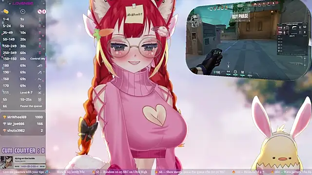LewdFoxy_VT's Webcam Show