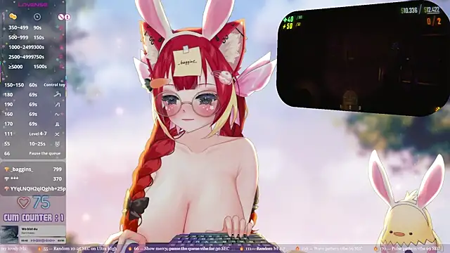 Show de LewdFoxy_VT na webcam