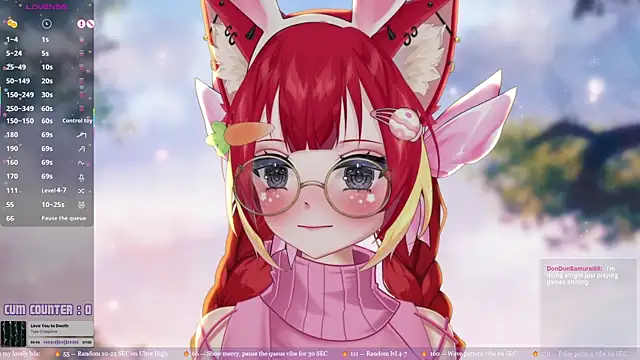 Show de LewdFoxy_VT na webcam