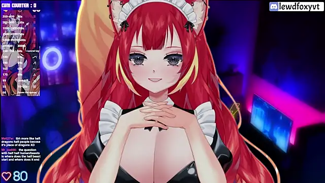 Pokazy przed kamerką – LewdFoxy_VT