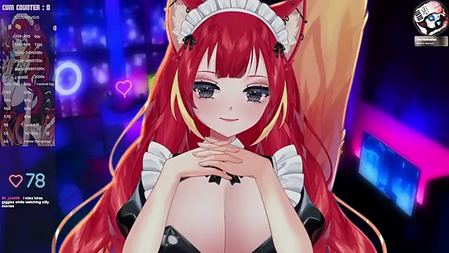 Show Webcam de LewdFoxy_VT