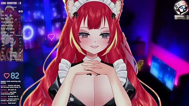 LewdFoxy_VT Pertunjukan Webcam
