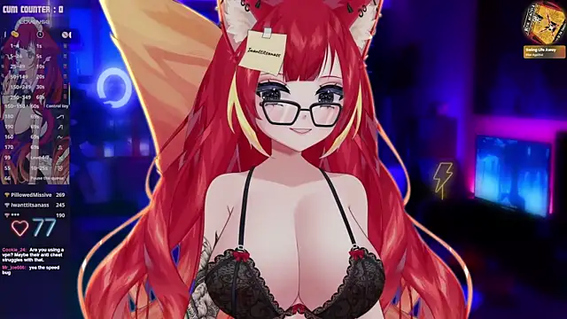LewdFoxy_VT 在線直播表演