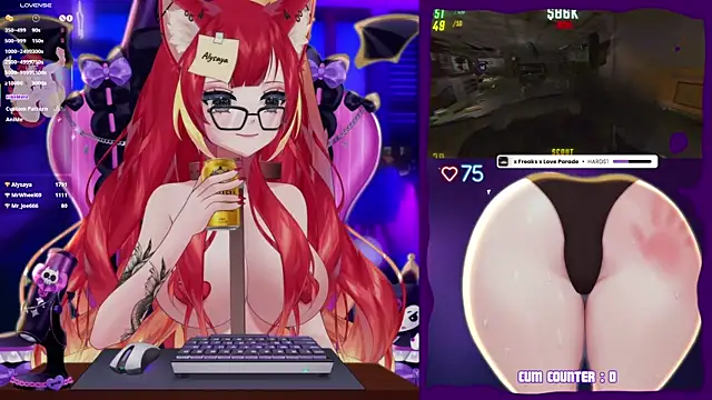 Czat XXX na żywo – LewdFoxy_VT