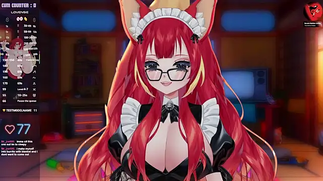 Webkamerová show LewdFoxy_VT