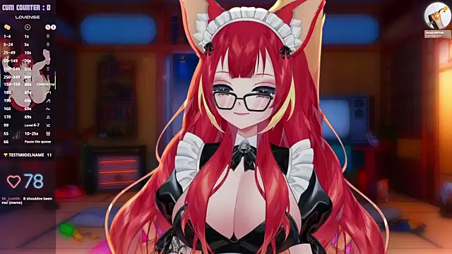 LewdFoxy_VT Adlı Modelin Web Kamerası Şovu