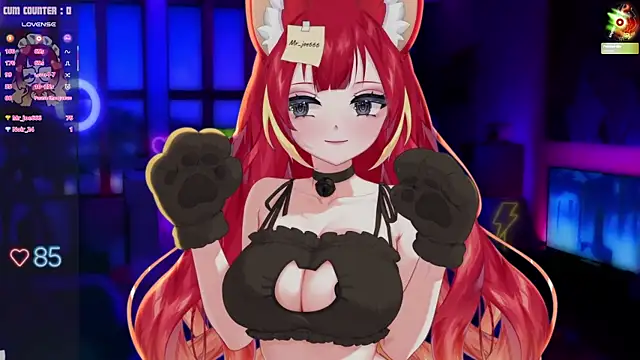 Show Webcam de LewdFoxy_VT