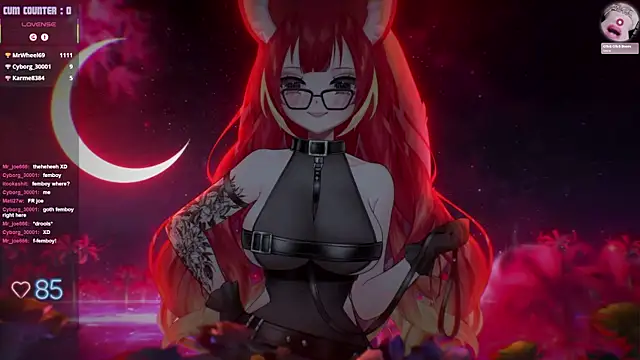 LewdFoxy_VT 网络视讯表演