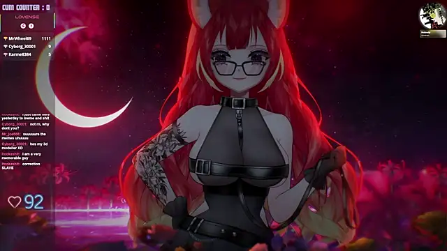 LewdFoxy_VT 网络视讯表演