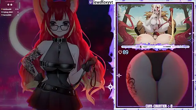 Show Webcam de LewdFoxy_VT