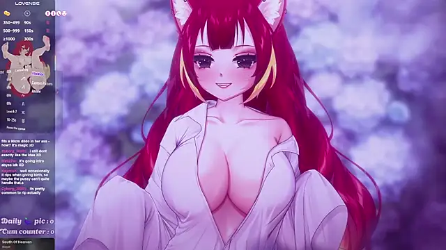 LewdFoxy_VT: онлайн-секс-чат