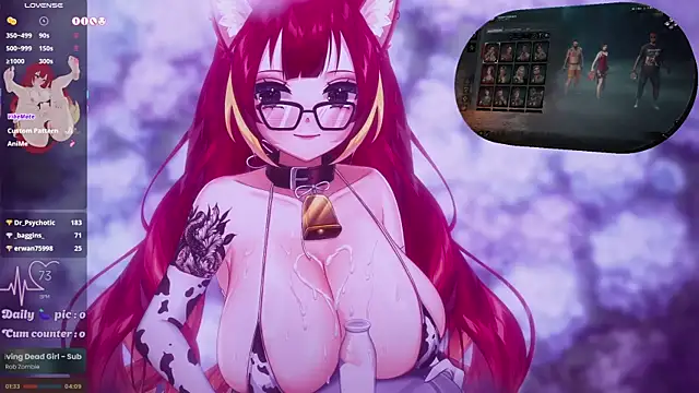 LewdFoxy_VT 网络视讯表演