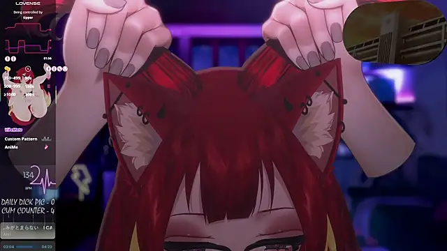 LewdFoxy_VTn Webbikameraesitys