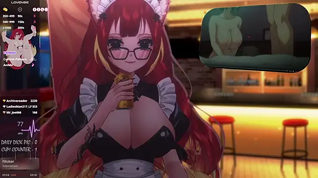 LewdFoxy_VT: вебкам-шоу