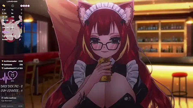 Webkamerová show LewdFoxy_VT