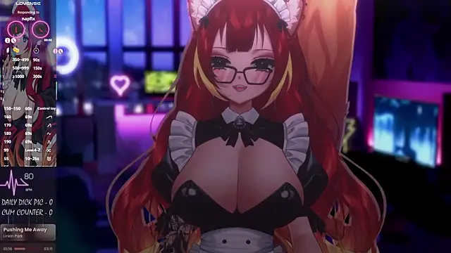 Webkamerová show LewdFoxy_VT