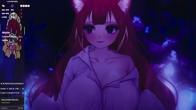LewdFoxy_VT's Webcam Show