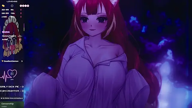 LewdFoxy_VT Adlı Modelin Web Kamerası Şovu