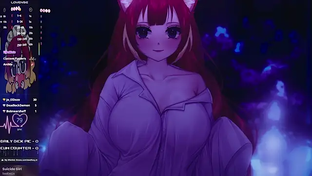 LewdFoxy_VT 网络视讯表演