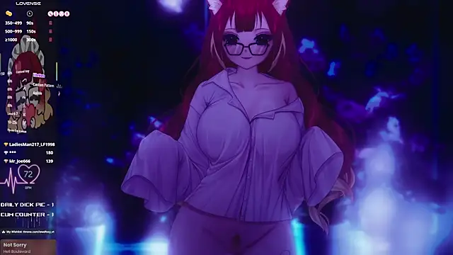 LewdFoxy_VT Adlı Modelin Web Kamerası Şovu
