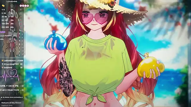 LewdFoxy_VT Adlı Modelin Web Kamerası Şovu