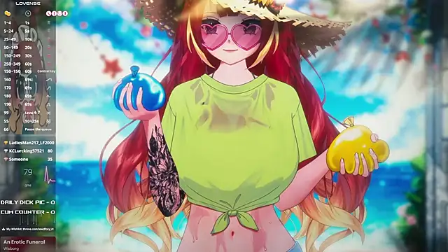 Webkamerová show LewdFoxy_VT