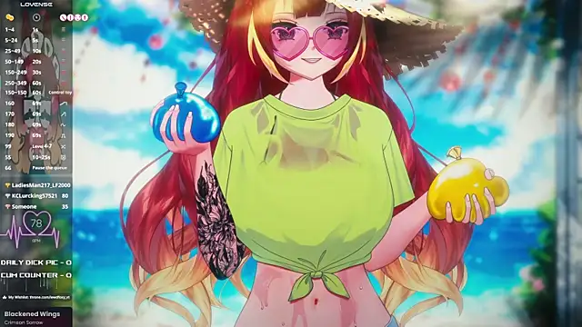 LewdFoxy_VT 网络视讯表演