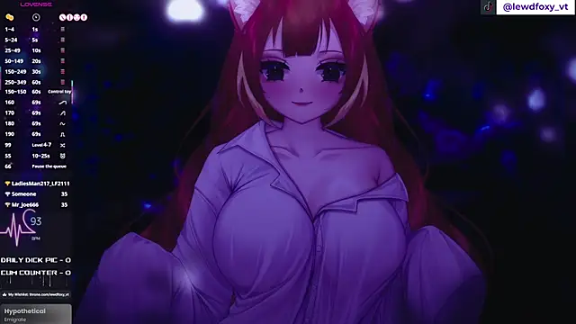 LewdFoxy_VT's Webcam Show