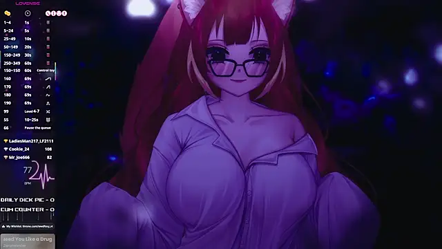 LewdFoxy_VT 웹캠 쇼
