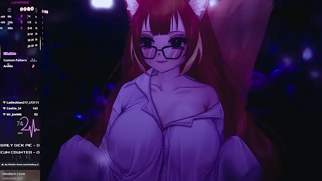 LewdFoxy_VT: διαδικτυακό σόου στην κάμερα