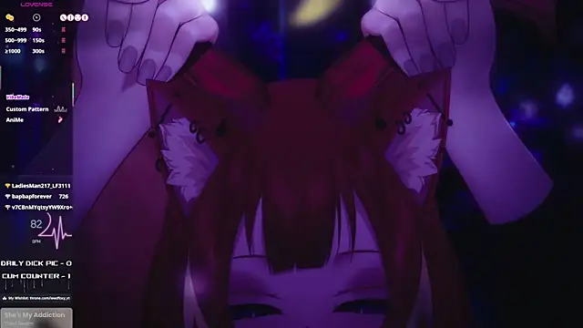 Show Webcam de LewdFoxy_VT
