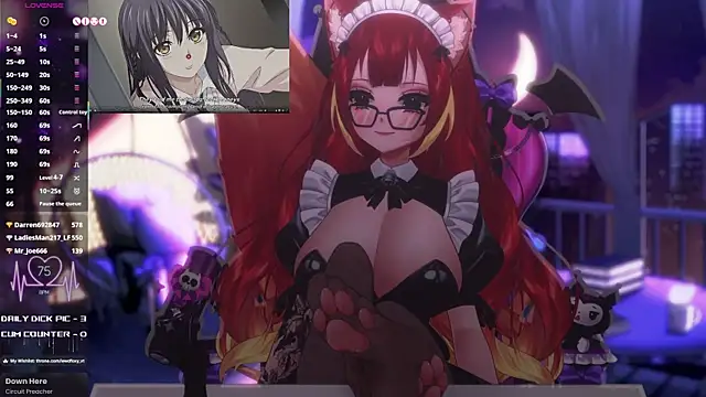 LewdFoxy_VT 웹캠 쇼