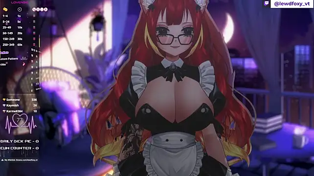 LewdFoxy_VT 网络视讯表演