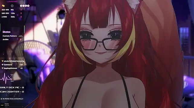 LewdFoxy_VTのウェブカメラショー