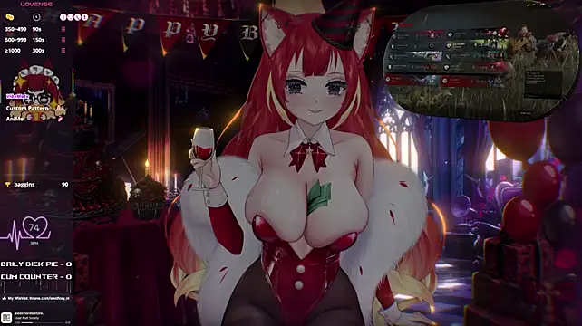 LewdFoxy_VT 网络视讯表演