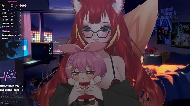 Pokazy przed kamerką – LewdFoxy_VT