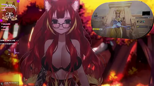 LewdFoxy_VT: вебкам-шоу