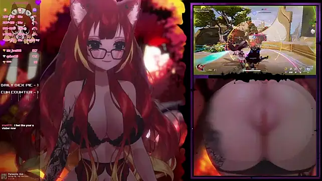 โชว์เว็บแคมของ LewdFoxy_VT