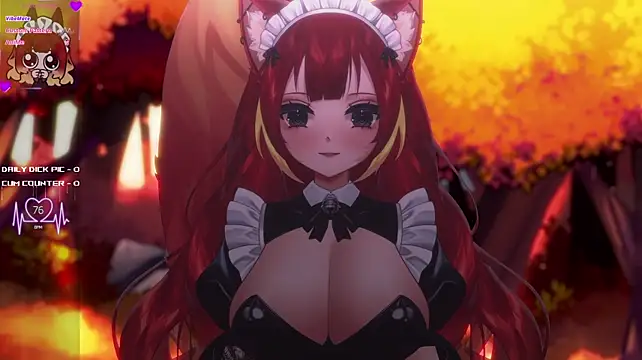 LewdFoxy_VT 网络视讯表演