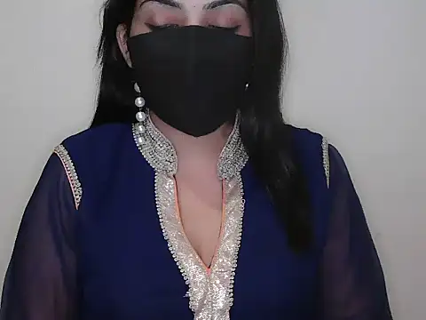 Reddy_Trisha Show in webcam