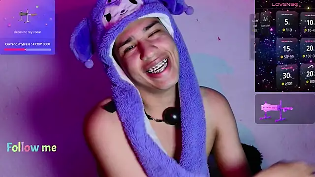 Show de Santiago_Foxx na webcam
