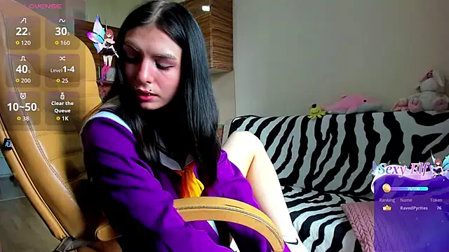 Show modela ErlinaBuoy na web-kameri