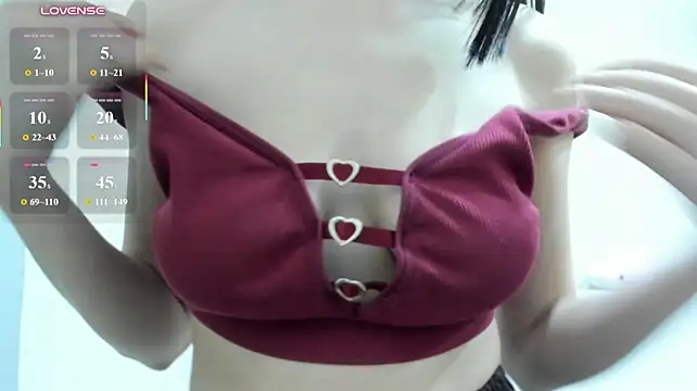 Show de ErlinaBuoy na webcam