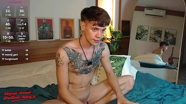 Show modela William_Henry_ na web-kameri