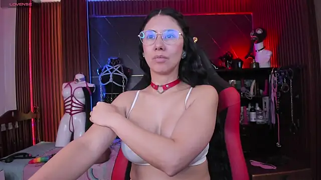 Show de XiaQueen na webcam