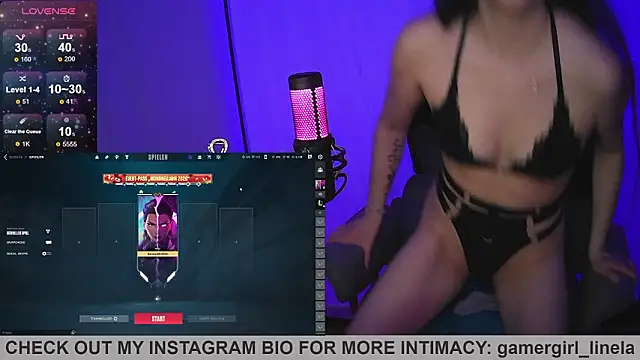 Gamergirl-Linela 在線直播表演