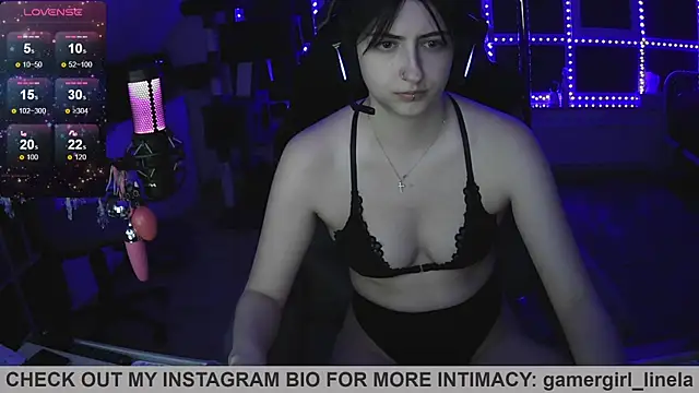 Pertunjukan Kamera Web Gamergirl-Linela