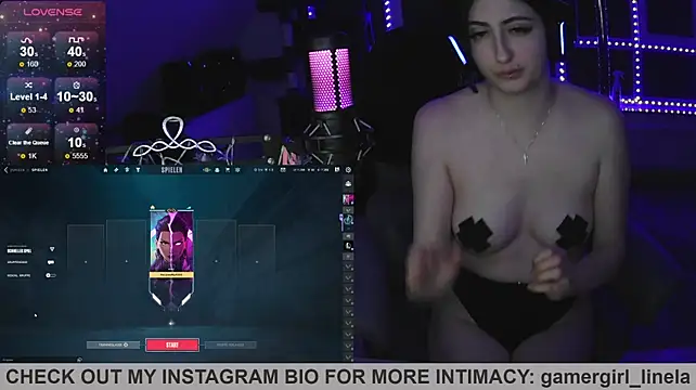 Czat XXX na żywo – Gamergirl-Linela