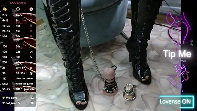 Show de FetishLady89 na webcam